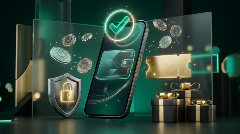 Ilustrasi Naga5000 top up DANA dengan simbol pembayaran digital dan keamanan akun